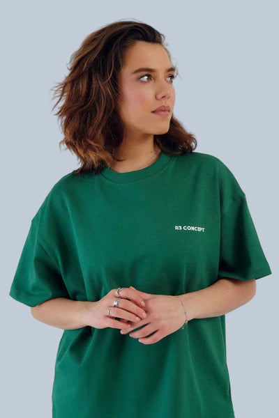 SMALL LOGO PRINT TEE - R3 CONCEPT
