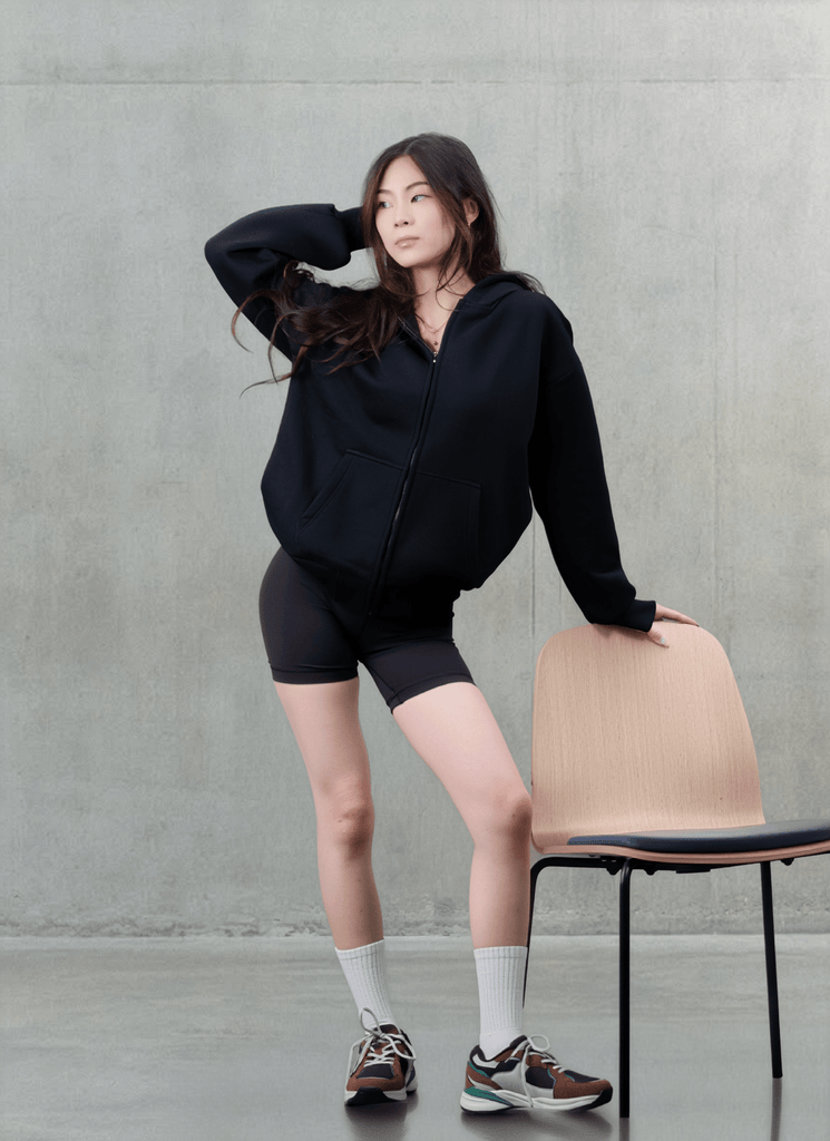 No logo zip Hoodies - R3 CONCEPT