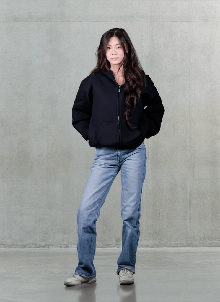 No logo zip Hoodies - R3 CONCEPT