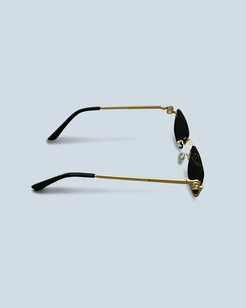 Unisex sunglasses - Gold Black - R3 CONCEPT